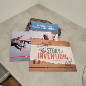Educational Book Set for Kids - Motion and Simple Machines
